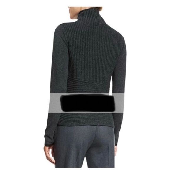 Elie Tahari
Vienna Turtleneck Asymmetric Sweater - Picture 6 of 8